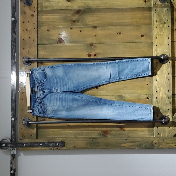 FRYE CLASSIC BLUE JEANS SIZE 6 STRETCH - Picture 1 of 10